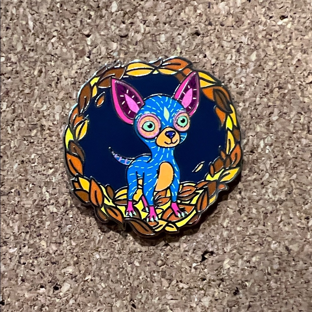 Chihuahua alebrije Disney parks trading pin